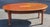 Brown Late 20th Century Bookmatched Mahogany and Satinwood Inlaid Style Coffee Table For Sale - Image 8 of 9