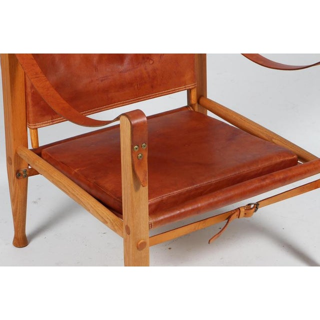 1960s Safari Chair by Kaare Klint for Rud Rasmussen, 1960s For Sale - Image 5 of 9