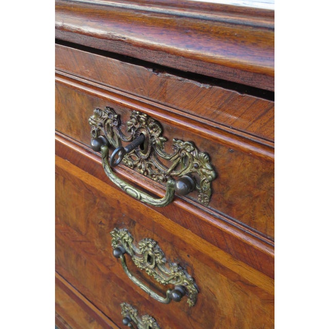 Early 1800s Burlwood Low Dresser 6231 For Sale - Image 15 of 18