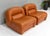 Vintage Lounge Chairs in Cognac Leather by Rossi di Albizzate, Italy, 1970s, Set of 2 For Sale - Image 10 of 18