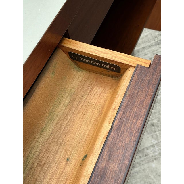 Wood Vintage MCM George Nelson for Herman Miller Podium For Sale - Image 7 of 16