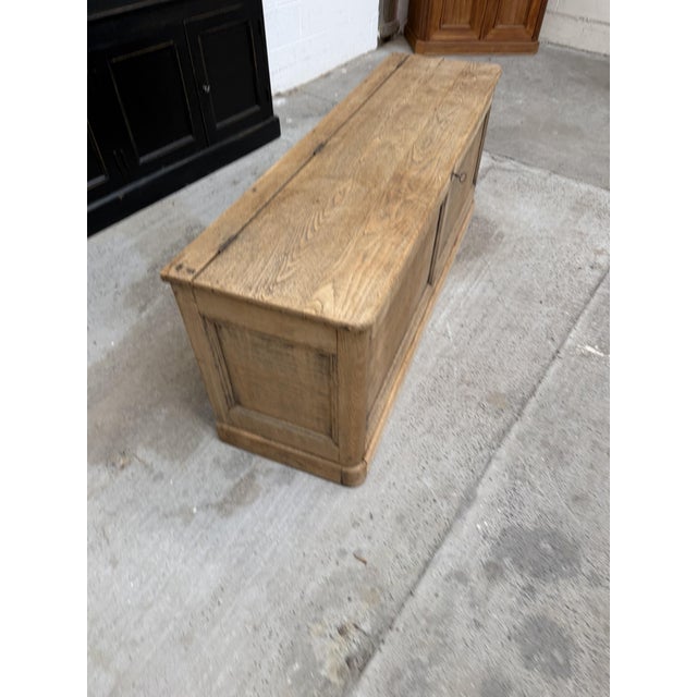 Late 19th Century Oak Chest For Sale - Image 6 of 12