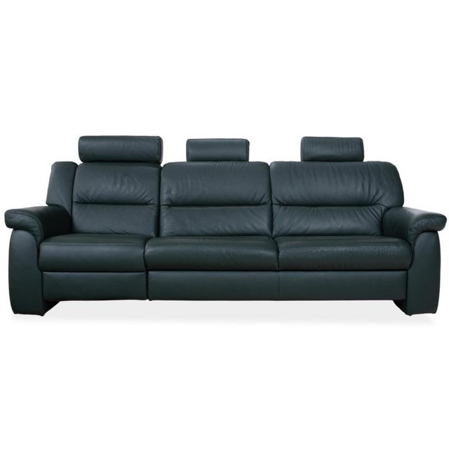 Leather Three-Seater Green Sofa from Himolla For Sale - Image 18 of 18