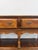 Late 20th Century Theodore Alexander Georgian Console Buffet Three Drawer Designer Storage 78" For Sale - Image 11 of 15