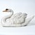 Large Ceramic Swan Centerpiece For Sale - Image 18 of 18
