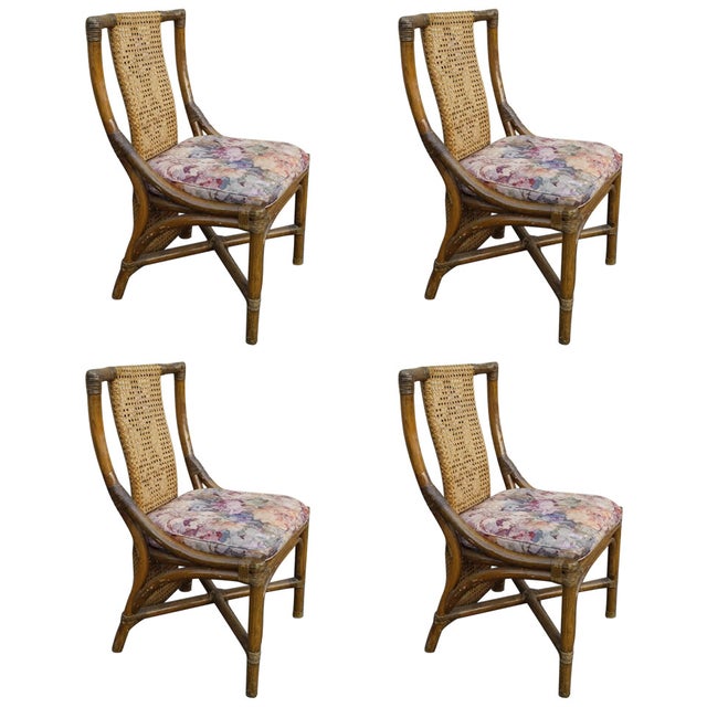 MidCentury Sculptural Dining Chairs Set of 4 Chairish