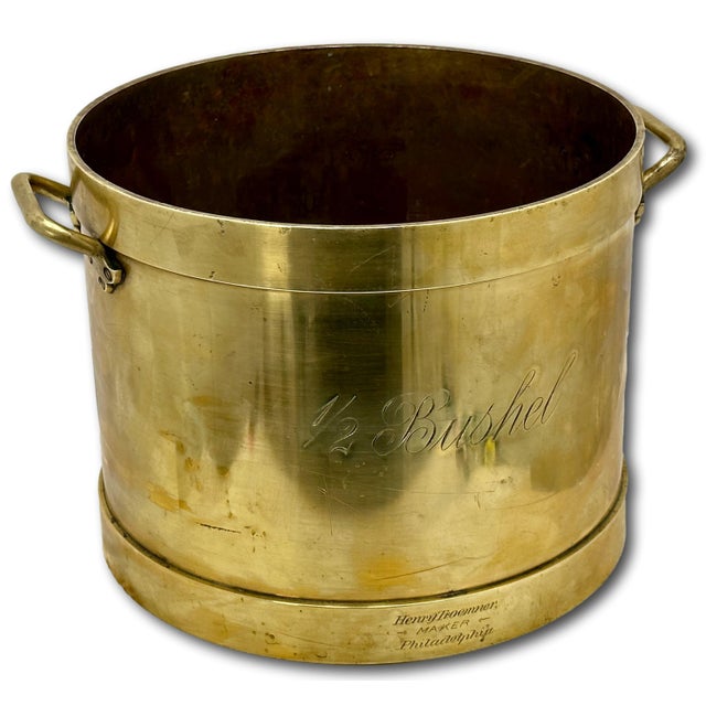 This Really is a Great Looking, Quite Rare & Unusual Authentic Antique Dry Measure that Would Have Been Used in a...