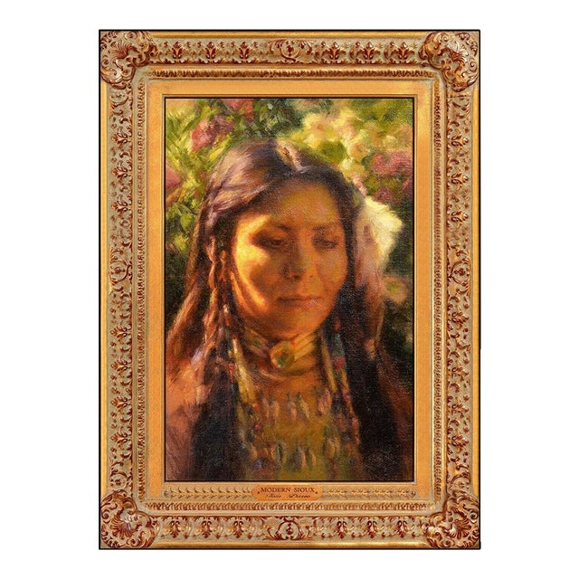 Late 20th Century Modern Sioux, Tom Darro For Sale
