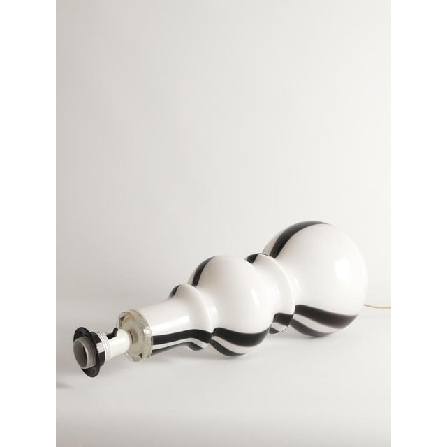 Art Glass Table Lamps, 1960s, Set of 2 For Sale - Image 9 of 16