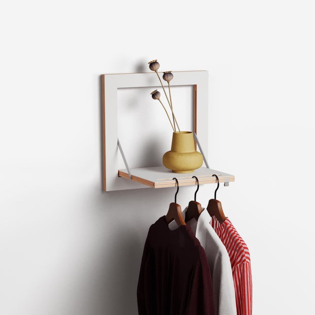 40×40-1 Fläpps Coat Rack Hanging Rail from Ambivalenz For Sale - Image 10 of 10