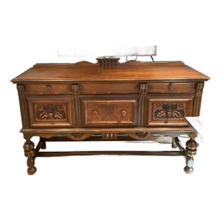 1930s Limbert Buffet/Server (By VanRaalte) ($2400) and Optional Dining Table ($1000) For Sale