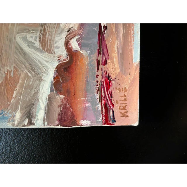 Jean Krillé, Landscape No. 86, Oil on Canvas For Sale - Image 4 of 9