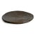 Large hand-carved wooden platter from the Tharu region of Nepal, likely used for communal serving or food preparation....