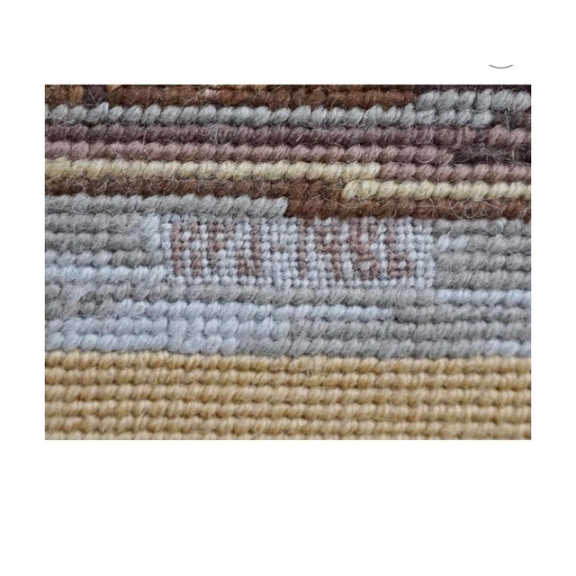 Rosemary Pipkin Jackson (American 20th Century) Old Gate in Basel, Needlework Panel, Signed For Sale - Image 10 of 10