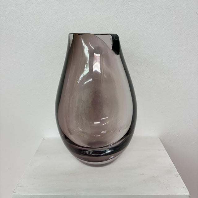Glass Art Glass Opus Vase by Göran Wärff for Kosta Boda, 2006 For Sale - Image 7 of 18