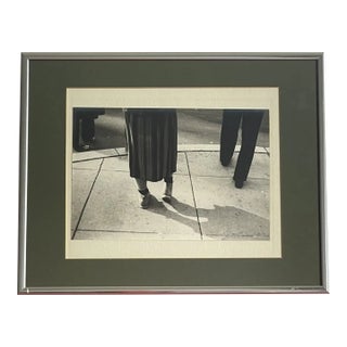 Orig Fine Art Photography Style of Arbus Erwitt Maier Photojournalism Framed #2 For Sale