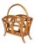 Mid 20th Century Bamboo Magazine Rack For Sale In New York - Image 6 of 10