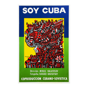 Soy Cuba (I Am Cuba) 1964 René Portocarrero Original Icaic Silkscreen Film Poster
