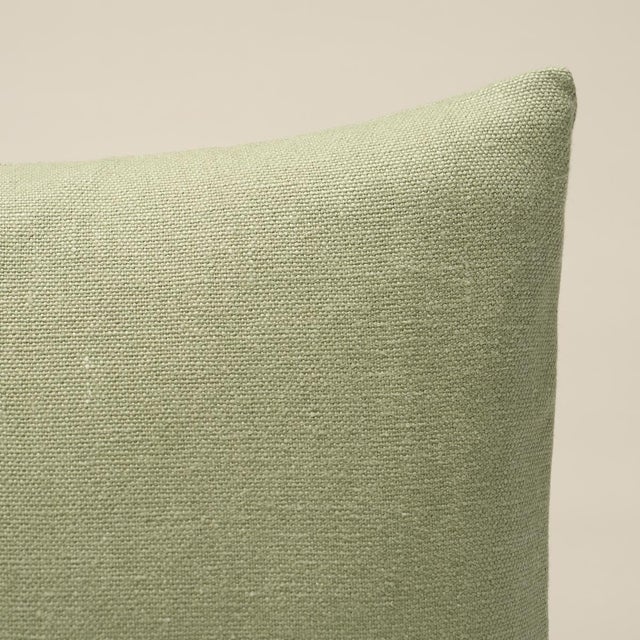 This pillow features Jumi Stonewashed Linen with a Knife Edge finish. Jumi Stonewashed Linen features a natural slubbed...