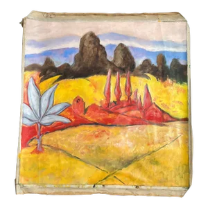 1980’s Original Abstract Expressionist Landscape Painting