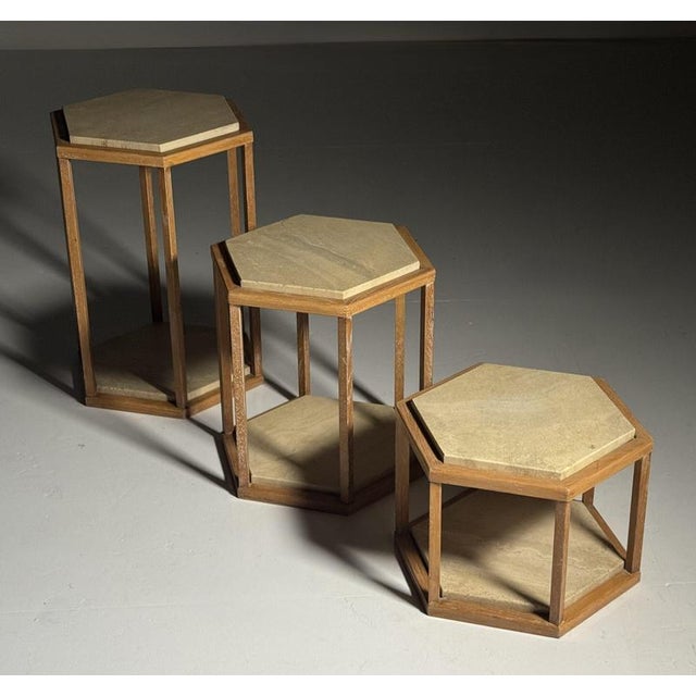 Nesting Side Tables from Roche Bobois, Set of 3 For Sale - Image 6 of 15