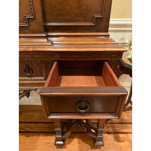 Traditional Ornate Display Cabinet For Sale - Image 3 of 3