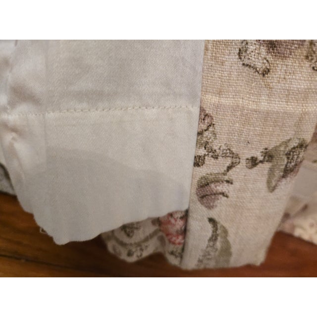 Lee Jofa Window Treatment Drapery/Curtain Panels and Hardware For Sale - Image 4 of 9