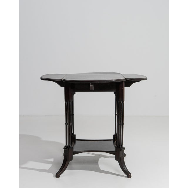 19th Century Edwardian Four-Flap Table For Sale - Image 9 of 16
