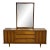 Mid 20th Century American of Martinsville Dresser With Mirror, Set For Sale