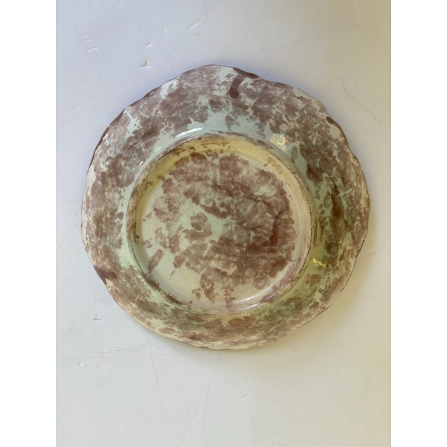 Late 19th Century Late 19th Century Majolica Decorative Bowl For Sale - Image 5 of 5