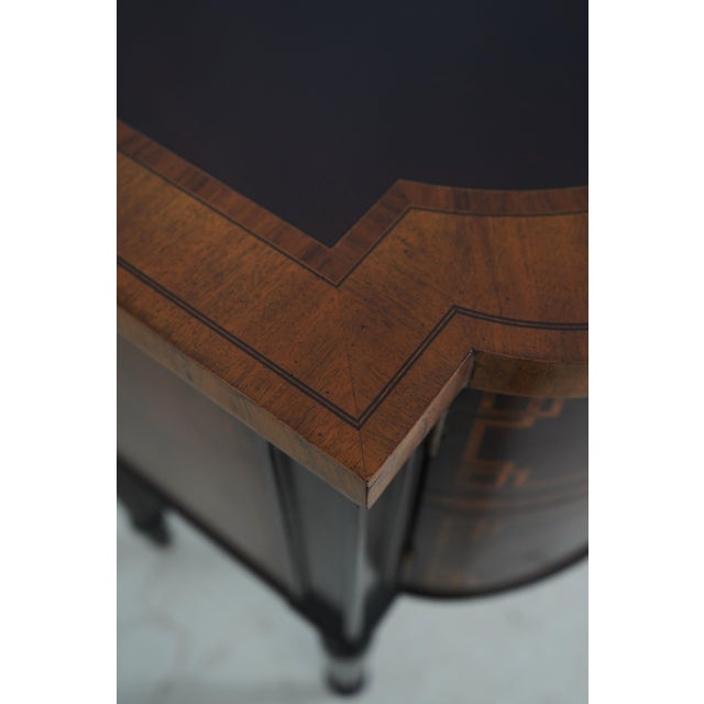 Maitland Smith Inlaid Mahogany Sheraton Sideboard For Sale - Image 13 of 18