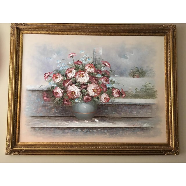 Still Oil Painting Flowers For Sale - Image 10 of 11