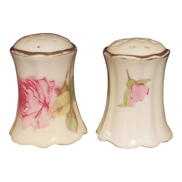 1930s Austrian O & E. G Rose Salt and Pepper Shakers For Sale