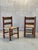Meet this exceptionally striking pair of modernist dining chairs, beautifully crafted in the distinctive style of the...