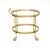 A beautiful vintage French brass drinks trolley. This was recently imported from France, it dates from the 1960’s. It is...