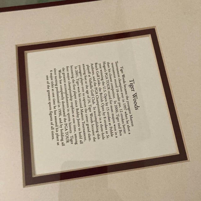 Tiger Woods, Photographs, 2001, Set of 2 For Sale - Image 14 of 18