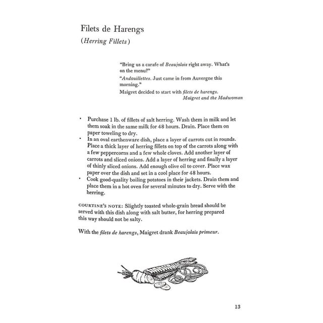 "Madame Maigret's Recipes" 1975 Courtine, Robert J. For Sale - Image 10 of 11