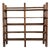 Vintage Brutalist Wabi-Sabi Wall Cabinet in Oak For Sale