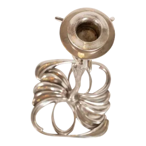Art Nouveau Foliate Candlestick