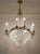 Italian Empire Style 12-Light Chandelier in Brass, Crystal and Cut Glass, 1940s For Sale - Image 14 of 15