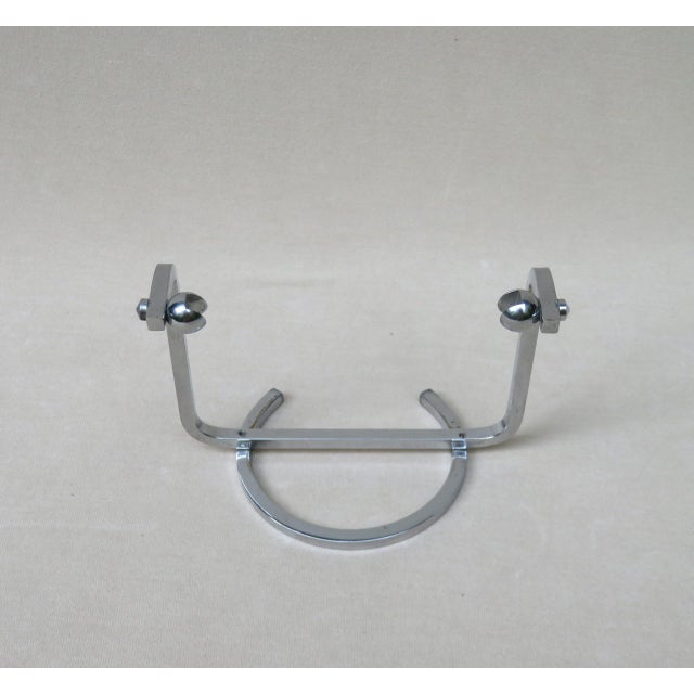 Vintage Art Deco French Chrome-Plated Picture Frame, 1920s For Sale - Image 11 of 18