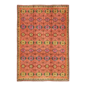 Mid 20th Century Fine Turkish Sivas Vintage Rug With a Unique Design and Color Combination