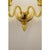 Contemporary Linear Amber Murano Glass Wall Sconce by Simoeng for Simoeng For Sale - Image 3 of 5