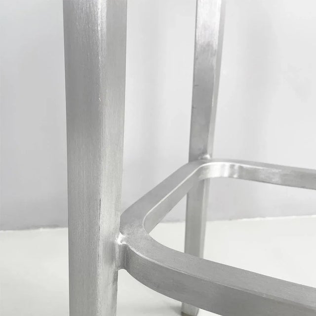 Postmodern American Aluminum Stool by Philippe Starck for Emeco, 2000s For Sale - Image 12 of 16