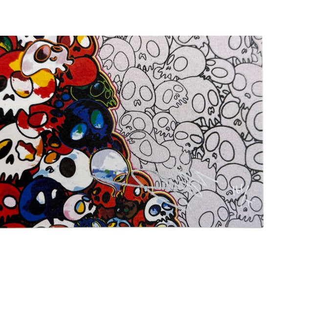 Offset lithograph in colors on satin wove paper. Hand signed lower right by Takashi Murakami. Hand numbered 161/300 lower...
