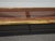 Vintage Hollywood Regency Gold Console Table Sofa Table W Cane Shelf For Sale - Image 14 of 16