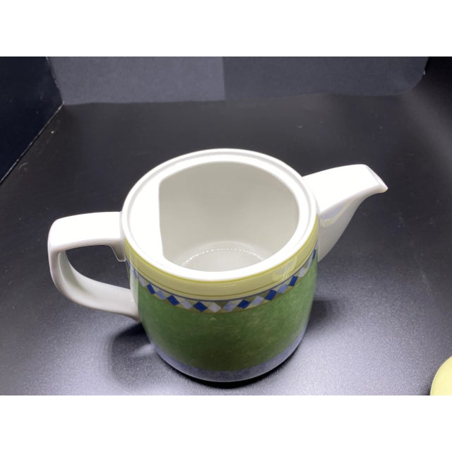 1990s Circa 1999 Royal Doulton Carmina Tea Pot For Sale - Image 5 of 9