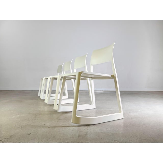 Postmodern Vintage Tip Ton Chairs by Edward Barber, Set of 4 For Sale - Image 3 of 11