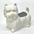 Adorable West Highland White Terrier Ceramic Planter For Sale - Image 4 of 10