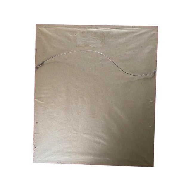 Mid 20th Century Figural Watercolor Portrait of Woman Fixing Her Hair by Rhoda Yanow For Sale - Image 9 of 10